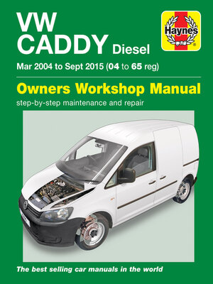 cover image of VW Caddy Diesel (Mar 04-Sept 15) Haynes Repair Manual
